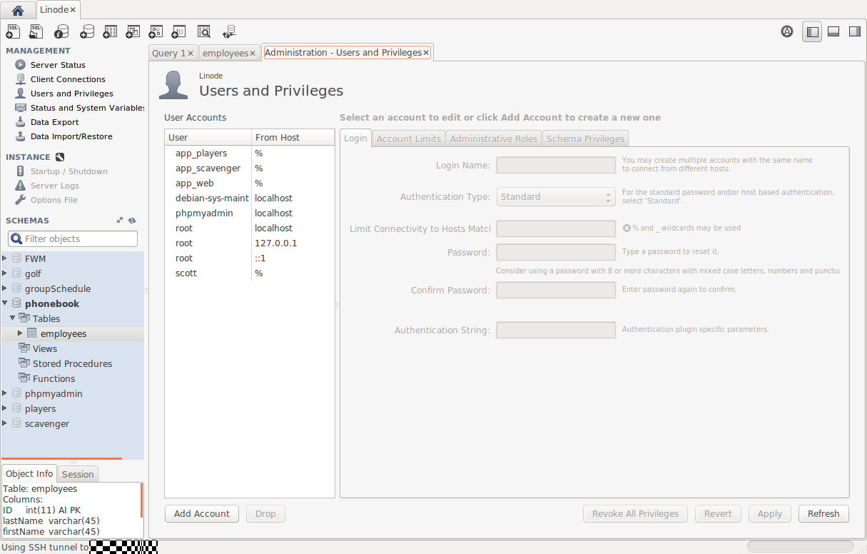 how to import mysql database workbench