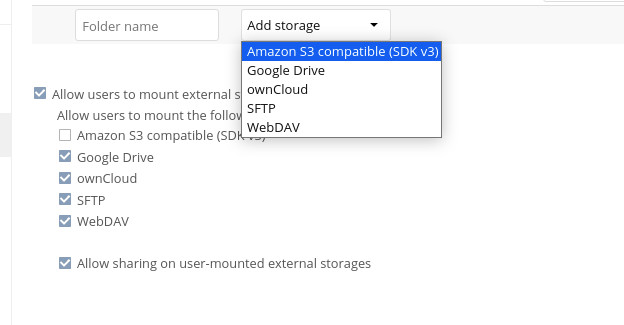 Add S3-compatible storage